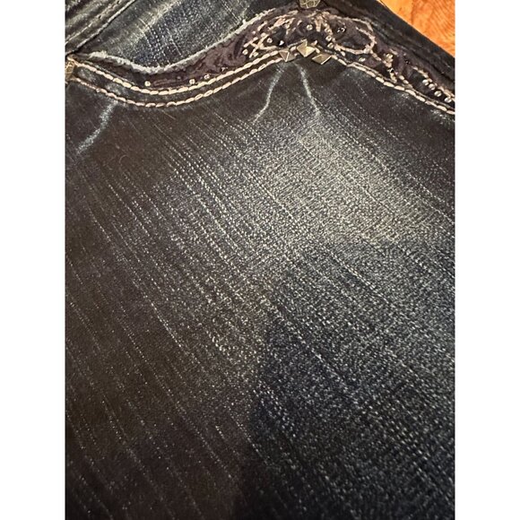 Silver Jeans Suki 17” Women’s Bootcut Denim –‎ Embellished Pockets - Picture 7 of 12